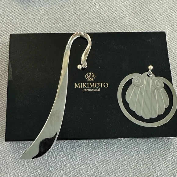 Mikimoto | Office | Mikimoto Shell Bookmark And Binder